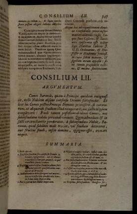 Consilium LII.