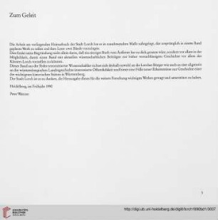 Zum Geleit