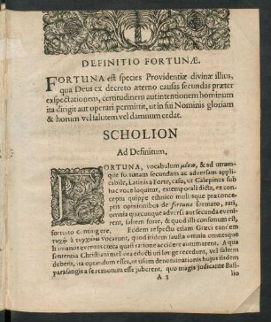 Scholion. Ad Definitum
