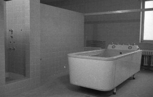 Neubau der Urologischen und Chirurgischen Klinik des Städtischen Krankenhauses.