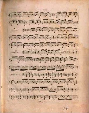 Thêma varié : pour lyre ou guitare et piano ou harpe