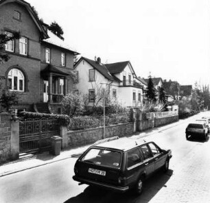 Gesamtanlage Ludwigstraße; Bensheim, Erlenhauptstraße, Ludwigstraße