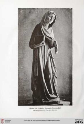 14: Eine trauernde Frauenfigur des Meisters von Eriskirch