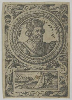 Bildnis des Carolvs Fr. Rex XXVI