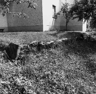 Stellsteinreihe; Michelstadt, Schützenstraße (hinter Nr. 20/22)