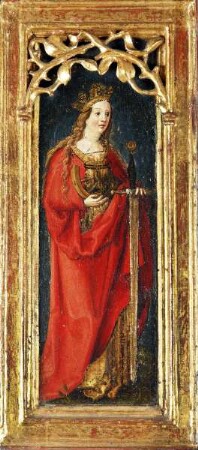 Reliquienaltärchen — Katharina von Alexandrien