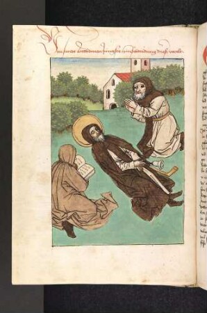 Der Tod des heiligen Antonius