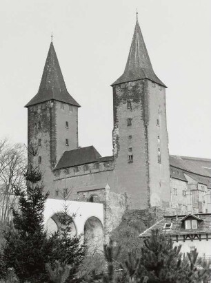 Schloss Rochlitz. Ansicht von Südosten