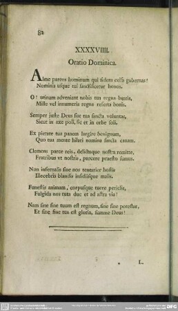 XXXXVIIII. Oratio Dominica