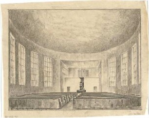 Billing, Hermann; Rheinfelden (Baden-Württemberg); Ev. Kirche - Innenraumperspektive