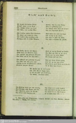 Lieb' und Leid