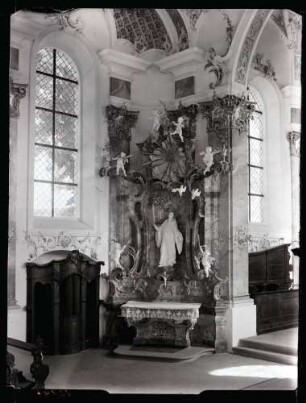 St. Annakirche nördlicher Seitenaltar nach der Restaurierung
