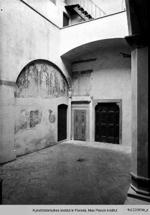 Wanddekoration : Die Ausmalung des Innenhofs und der Loggia : Heldenreihe