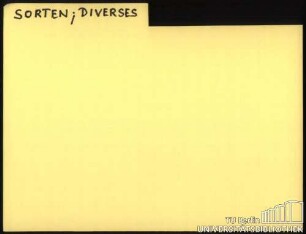 TAXUS: Sorten; Diverses