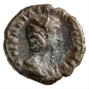 Münze, Tetradrachme, 265 / 266 n. Chr.