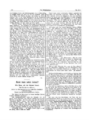 Kann man reden lernen? : eine Frage und eine Antwort darauf