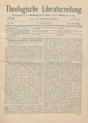 641-643 [Rezension] Kolde, Thdr., Ueber Grenzen des historischen Erkennens und der Objectivität des Geschichtsschreibers