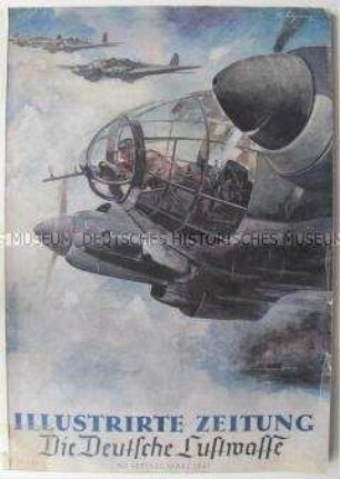 Wochenzeitschrift "Illustrirte Zeitung" über die deutsche Luftwaffe
