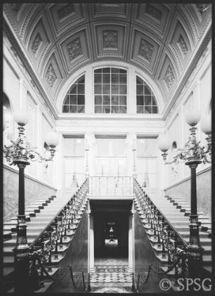 Wiesbaden, Treppenhaus.
