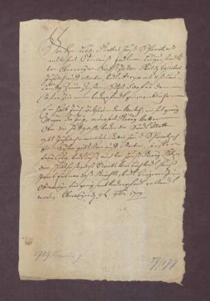 Gültverschreibungen von Einwohnern zu Oberweier (Amt Bühl) gegen das Kloster Schwarzach