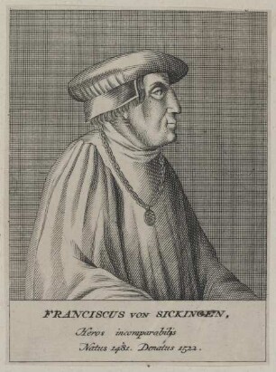 Bildnis des Franciscus von Sickingen