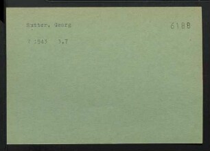 Sutter, Georg