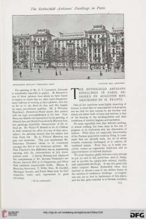 37: The Rothschild artizans dwellings in Paris : designed by Augustin Rey