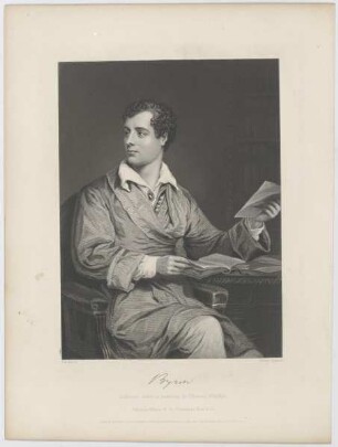 Bildnis des George Gordon Byron Byron