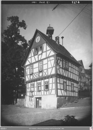 Rathaus in Falkenstein von Süden