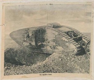 Foto eines englischen Tanks (Panzer)