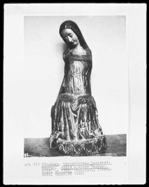 Vesperbild — Maria von einem Vesperbild