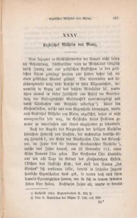563-583 Erzbischof Wilhelm von Mainz