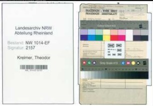 Entnazifizierung Theodor Kreimer , geb. 00.00.0000 (Kaufmaennischer Angestellter)