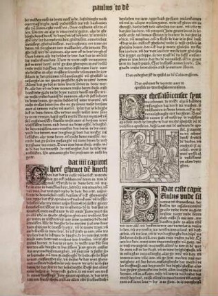 [Hyr anheuet de vorrede auer de epistele to den thessalonicenseren.]