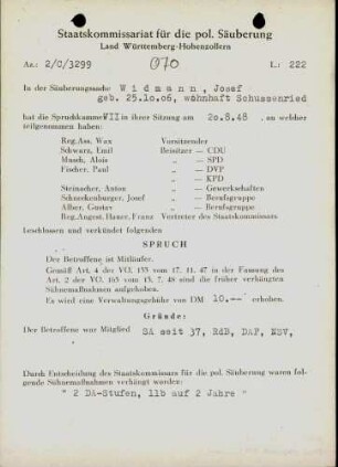 Widmann, Josef