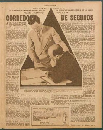 Gastos que tiene mensualmente un corredor de seguros [Relación de costes]