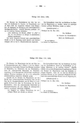 Beilagen zu Protokoll, 119./120. Sitzung