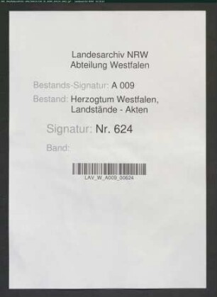 Ratifikation des Landtagsabschieds vom September 1698