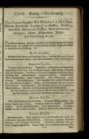 Civil-Rang-Ordnung