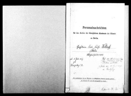 Kollwitz, Käthe Ida - Graphikerin 1919 - Januar - 24