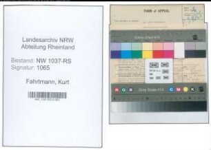 Entnazifizierung Kurt Fahrtmann , geb. 09.08.1903 (Rechtsanwalt)