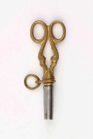 Schlüssel für Taschenuhr, wohl 19. Jahrhundert