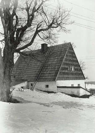 Zinnwald-Georgenfeld. Wohnhaus in der Exulantensiedlung (um 1730)
