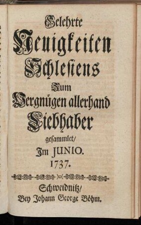 Im Juni. 1737.