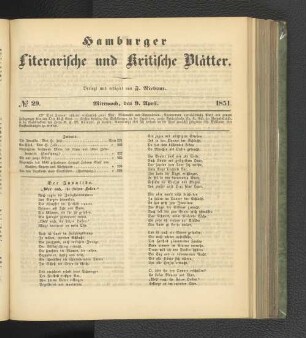 No. 29. 9. April 1851