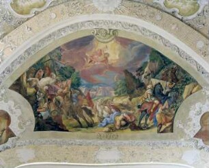 Deckenbild: Bekehrung des Saulus