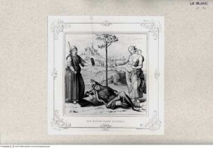 Rafael von Urbino und sein Vater Giovanni SantiTeil 3: Atlas (Abbildungen)Die Vision eines Ritters; (Taf. IX) - J. D. Passavant, Rafael von Urbino