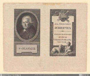 Sal. Gessners Schriften. Bdch. 1