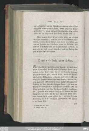 Drey und sechzigster Brief.