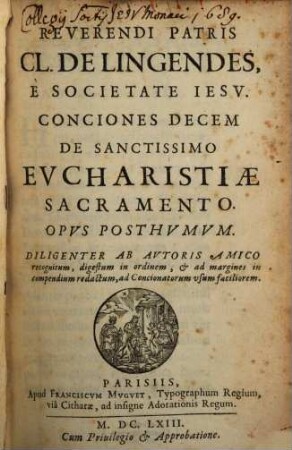 Conciones X de sanctissimo eucharistiae sacramento